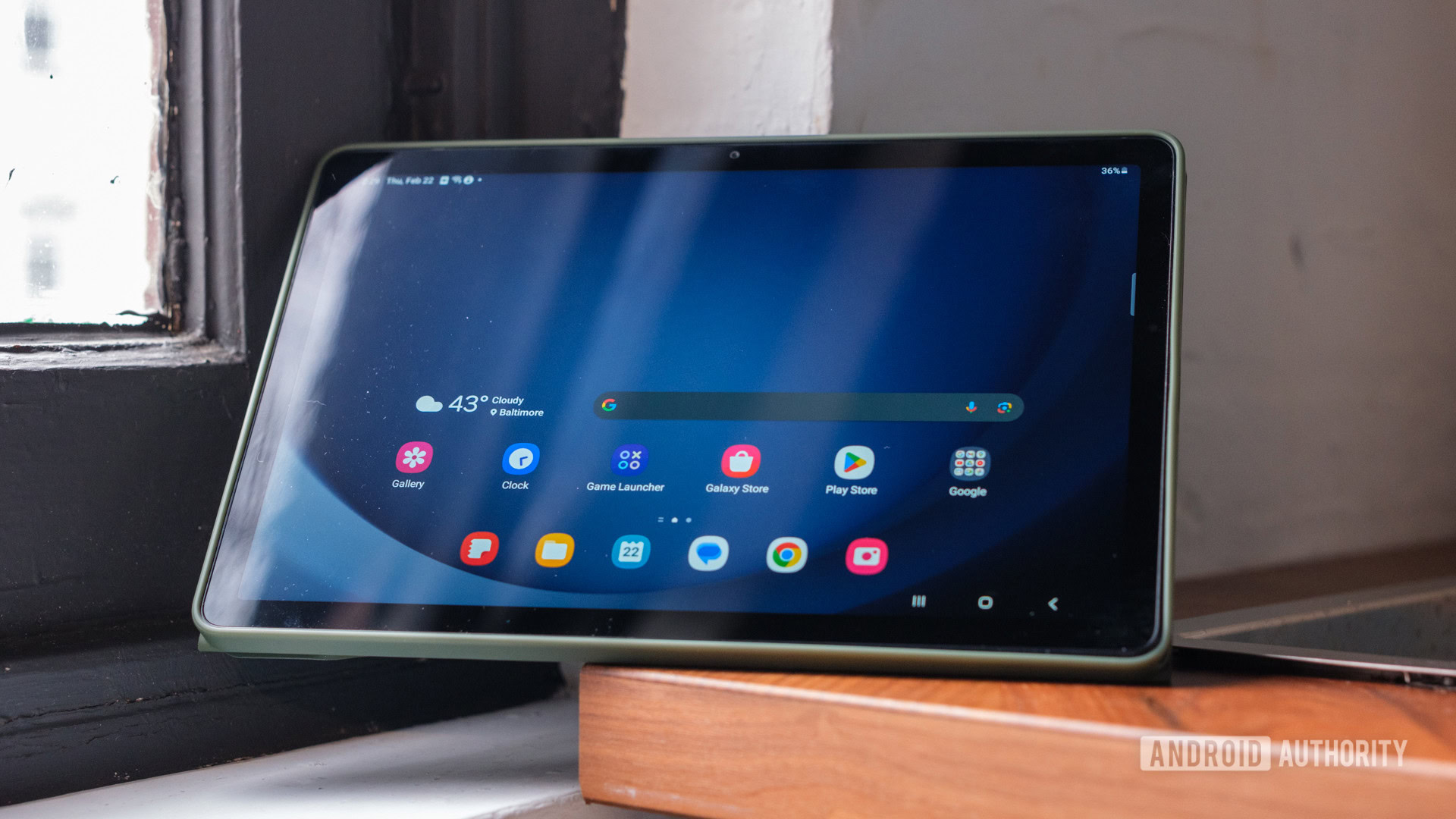 samsung galaxy tab a9 plus display landscape