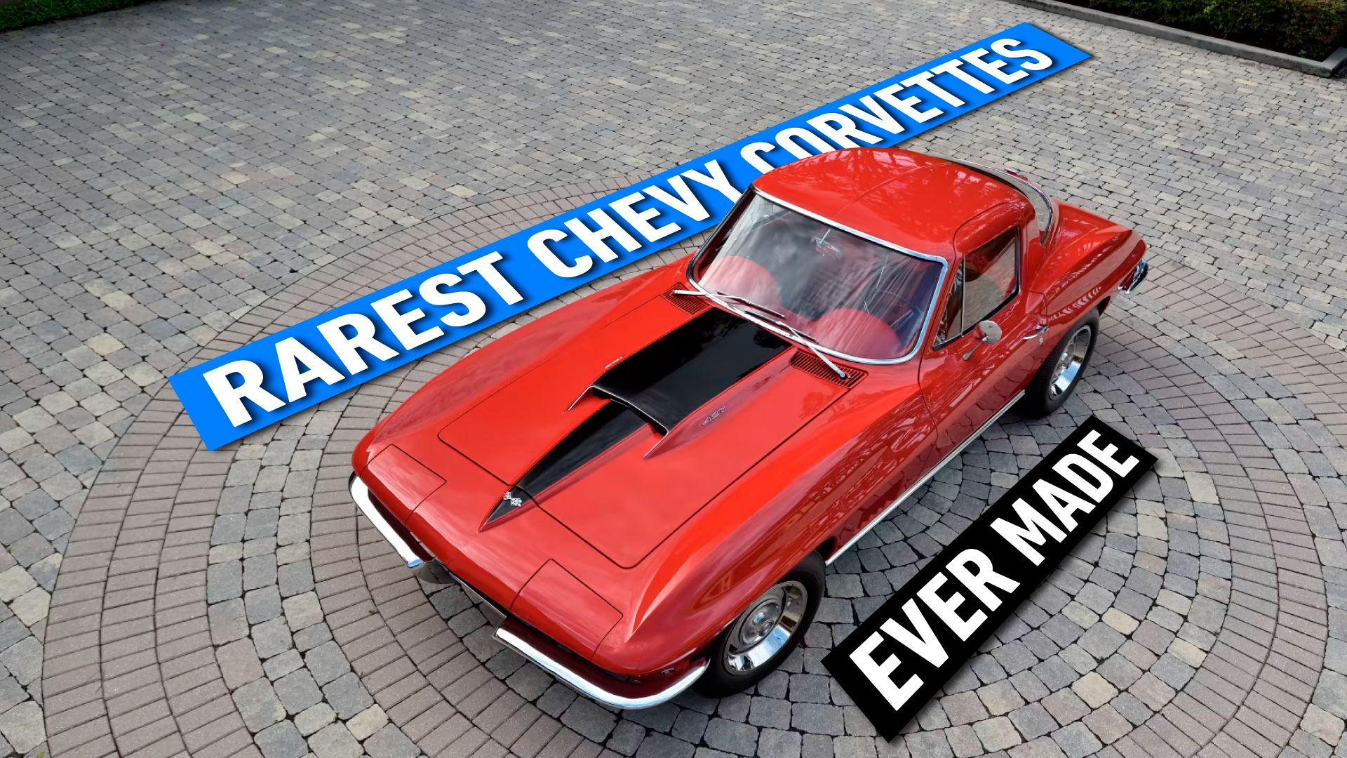 Red 1967 Chevrolet Corvette L88