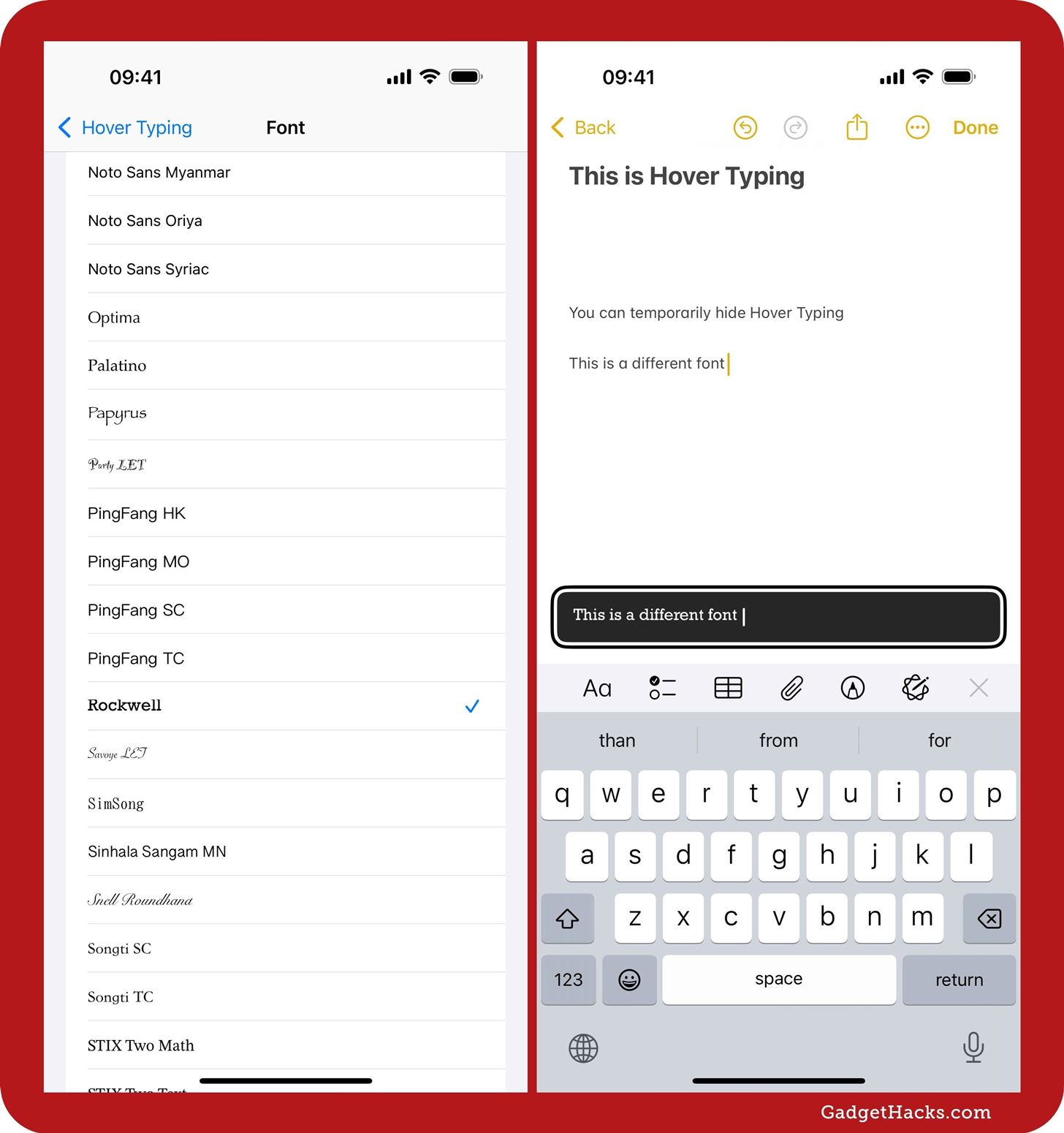 Make Typing Text Easier to Read on iPhone, iPad, or Mac with Apple's Hover Typing Tool