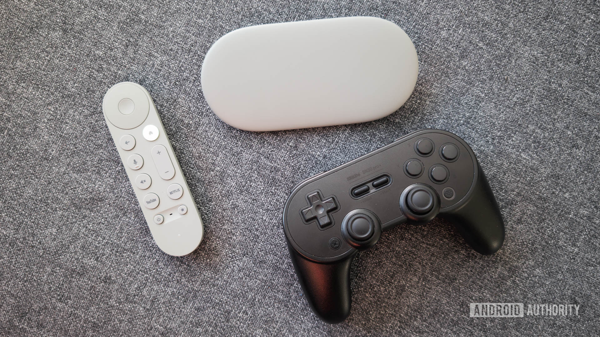 Google TV Streamer with 8bitdo Controller