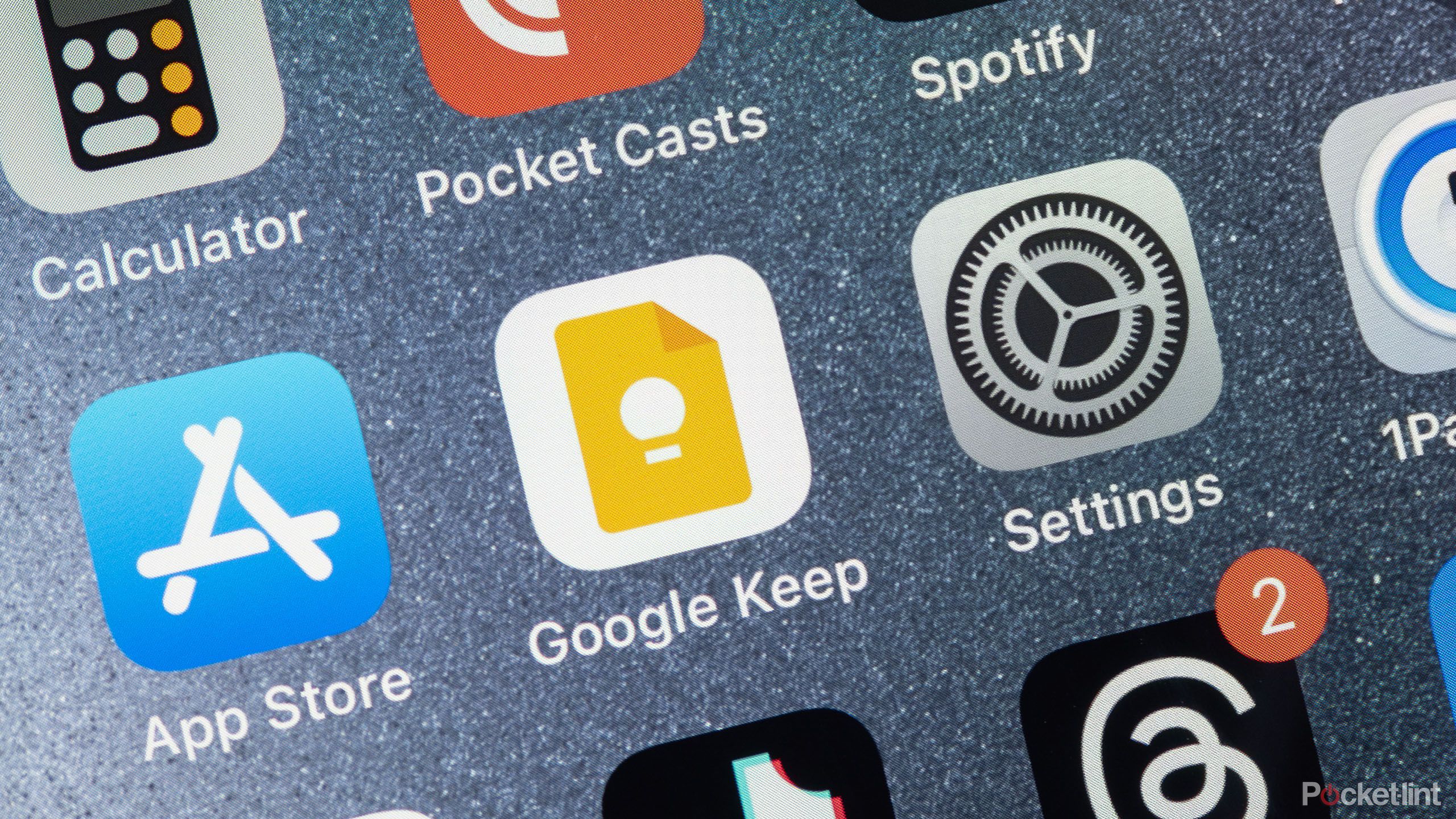 Google Keep on iOS