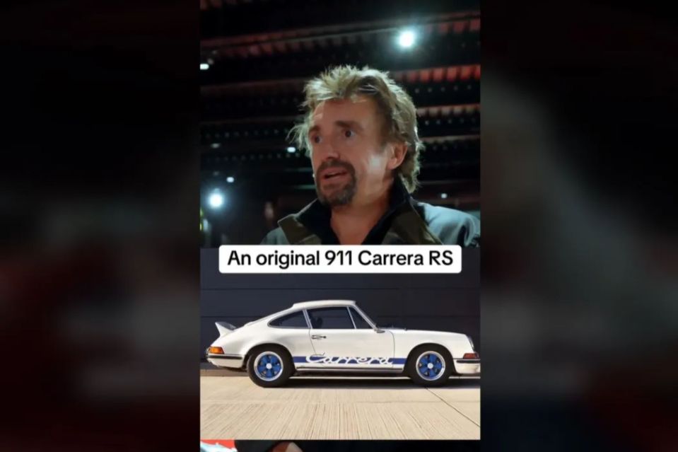 Richard opened up about his love of 911 Carrera RS cars