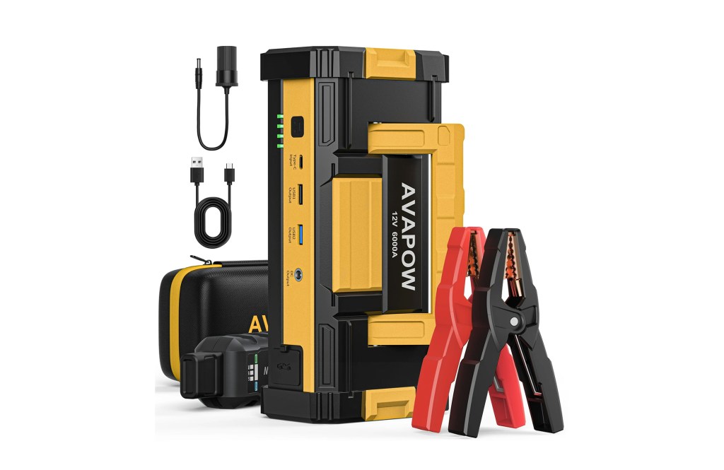 AVAPOW 6000A Car Battery Jump Starter