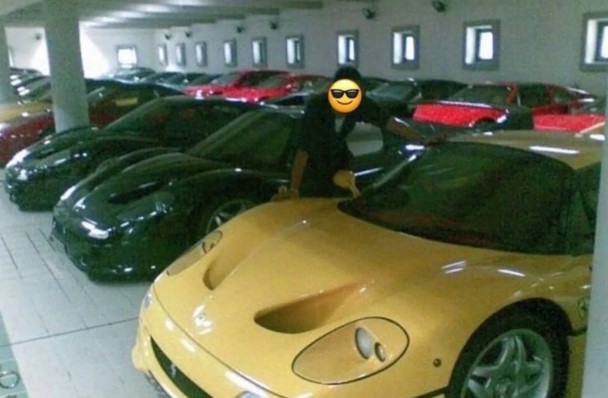 In photos, never seen before, the world has finally caught a glimpse into the Sultan's excessive luxury car collection