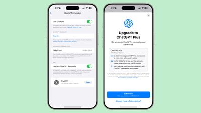 chatgpt plus integration ios 18 2