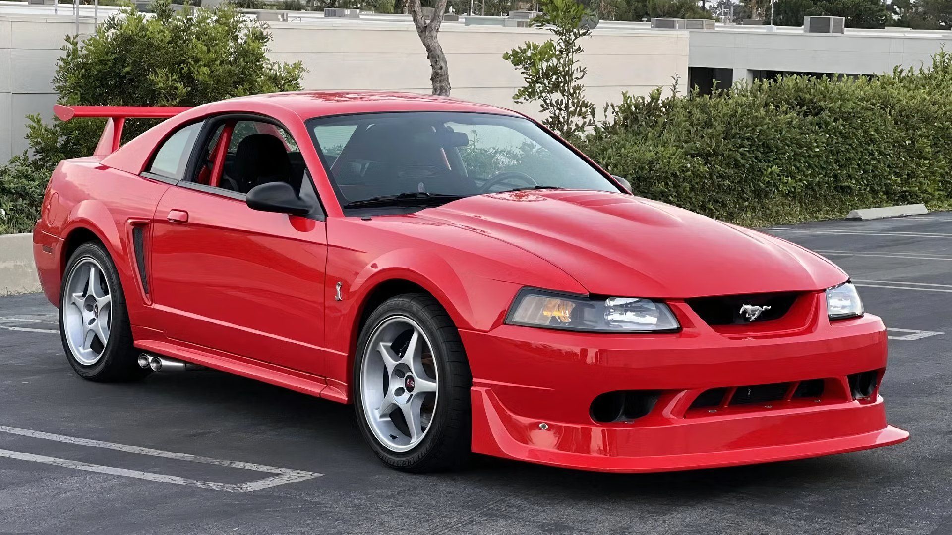 2000 Ford Mustang SVT Cobra R, front 3/4