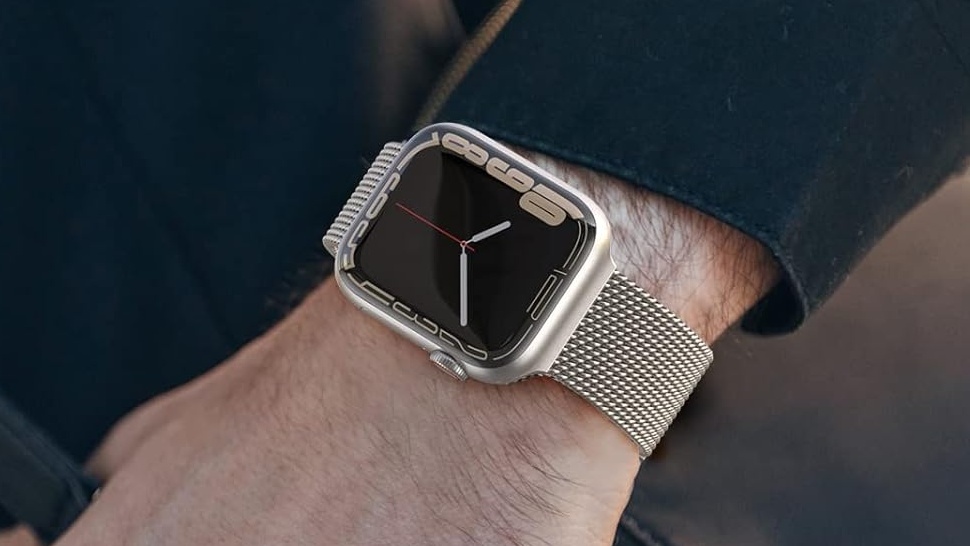 Marge Plus Stainless Steel Mesh Loop Apple Watch Band