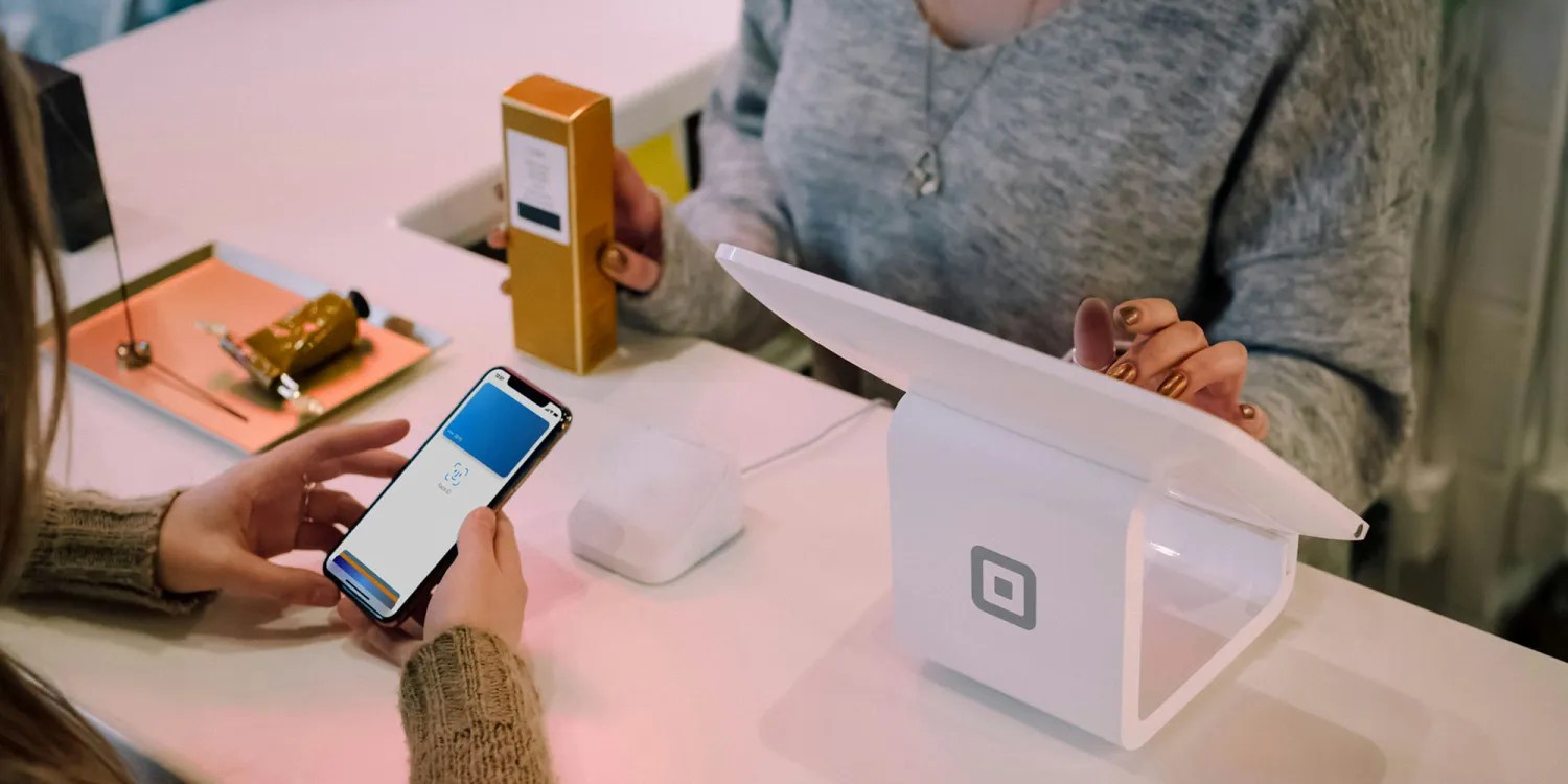 Apple will now be treated like a bank, says US Consumer Financial Protection Bureau | In-store Apple Pay transaction on Square terminal