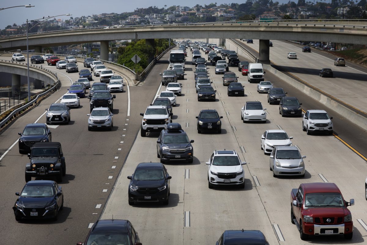 Auto traffic San Diego