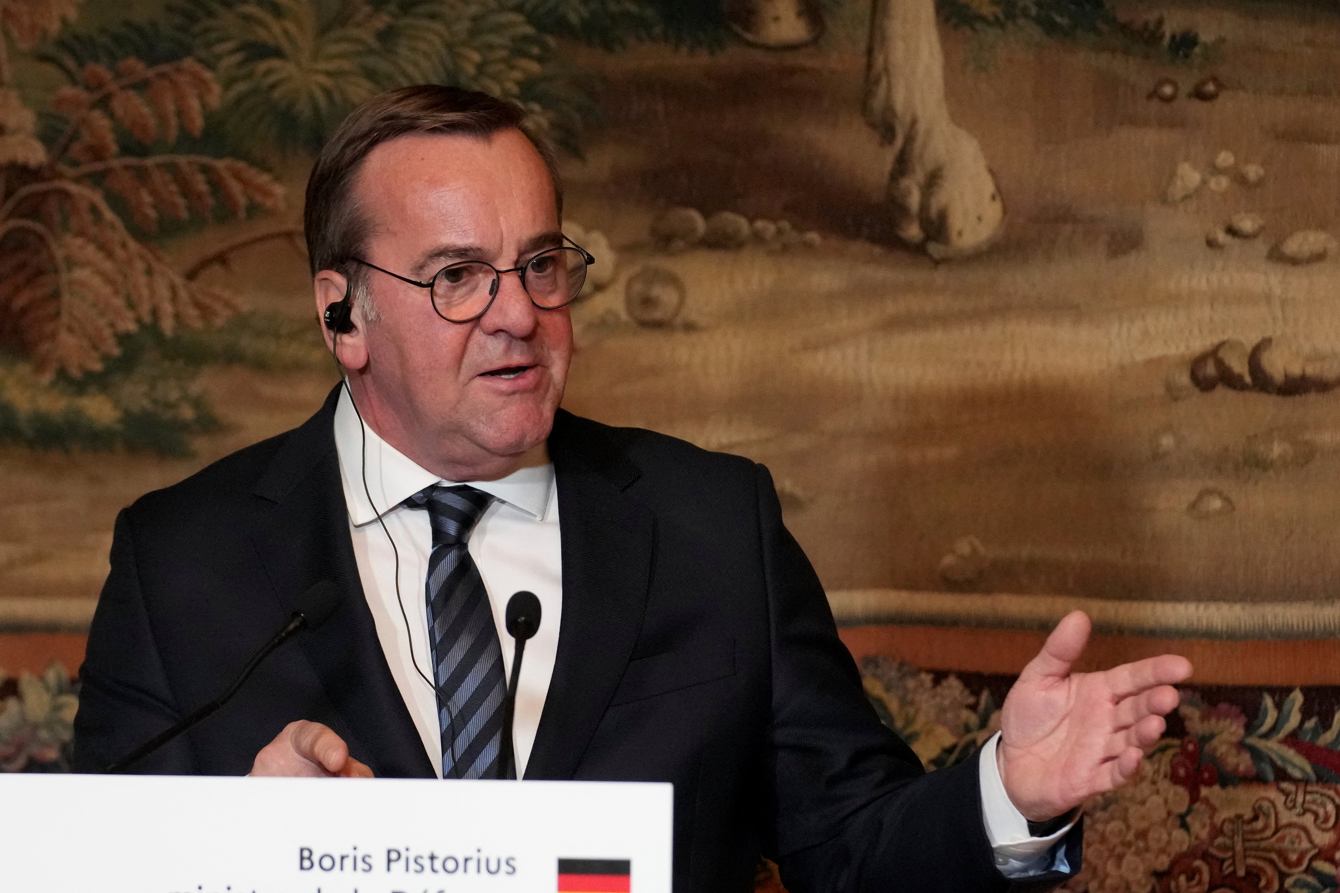 German defence minister Boris Pistorius says ‘no one believes’ the incidents are accidental