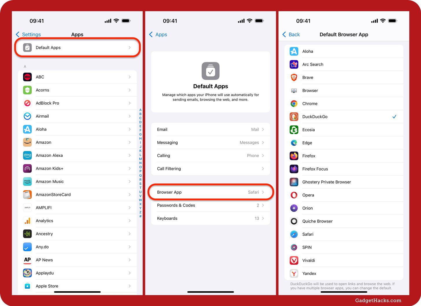 How to Change the Default Web Browser App on Your iPhone to Open Links in Chrome, Firefox, Safari, and More