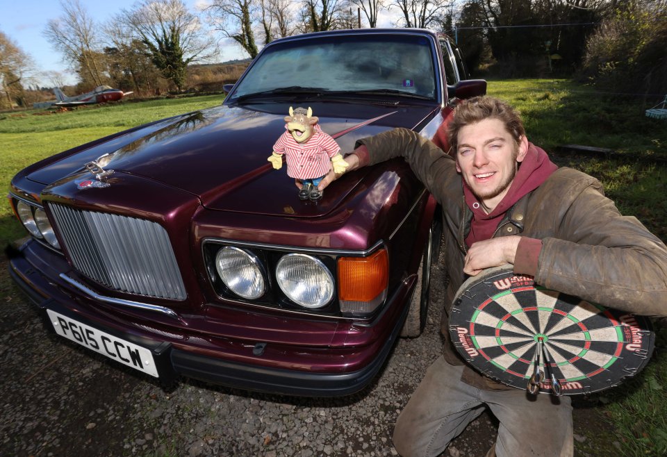 Joe Hewes bought a £13,000 Bentley — then learned it was once owned by Bullseye’s Jim Bowen