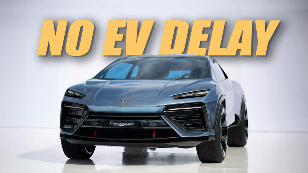  Lamborghini Won’t Delay EV Plans, Lanzador Still Coming Before 2030