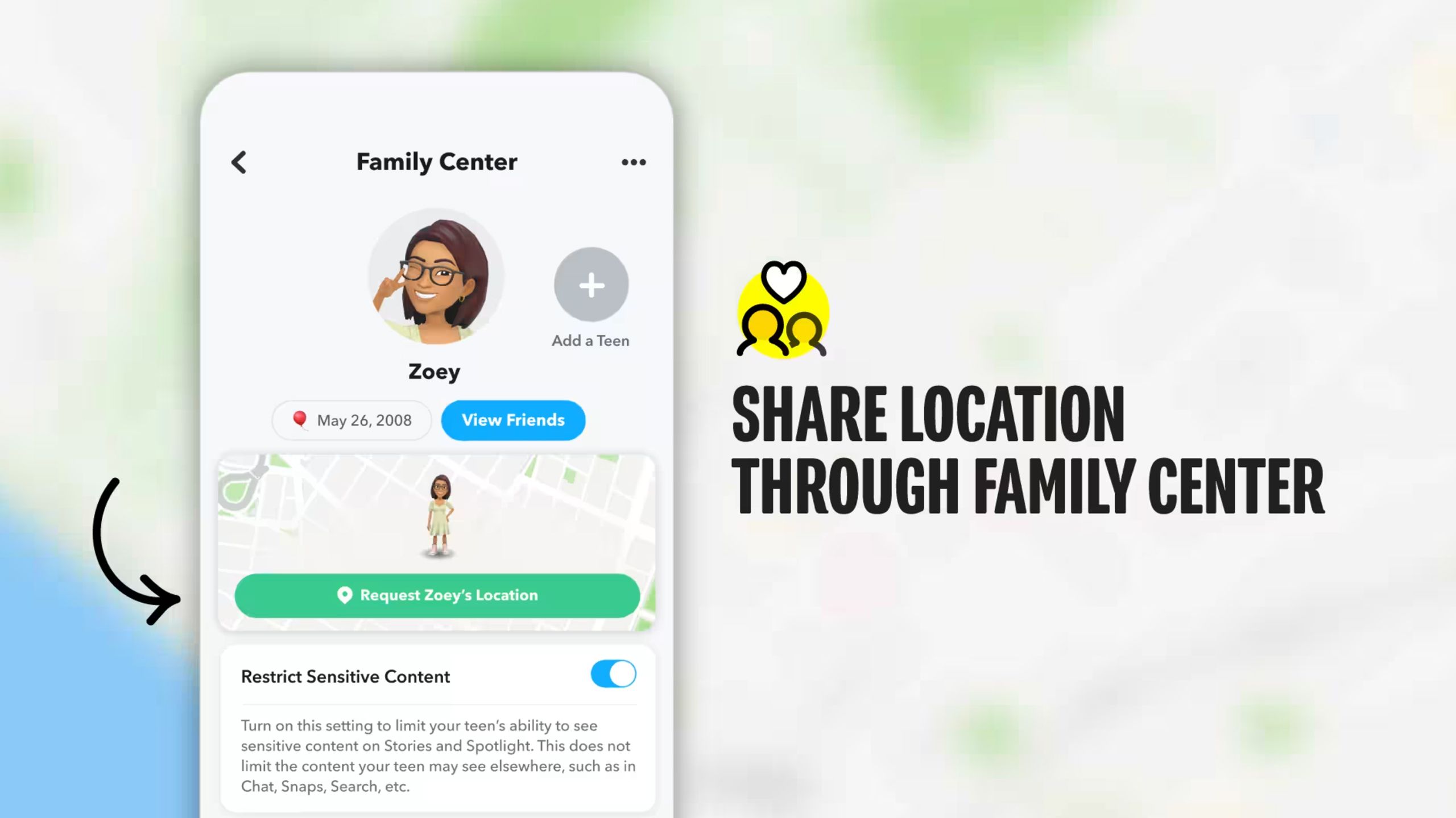 snapchat location sharing