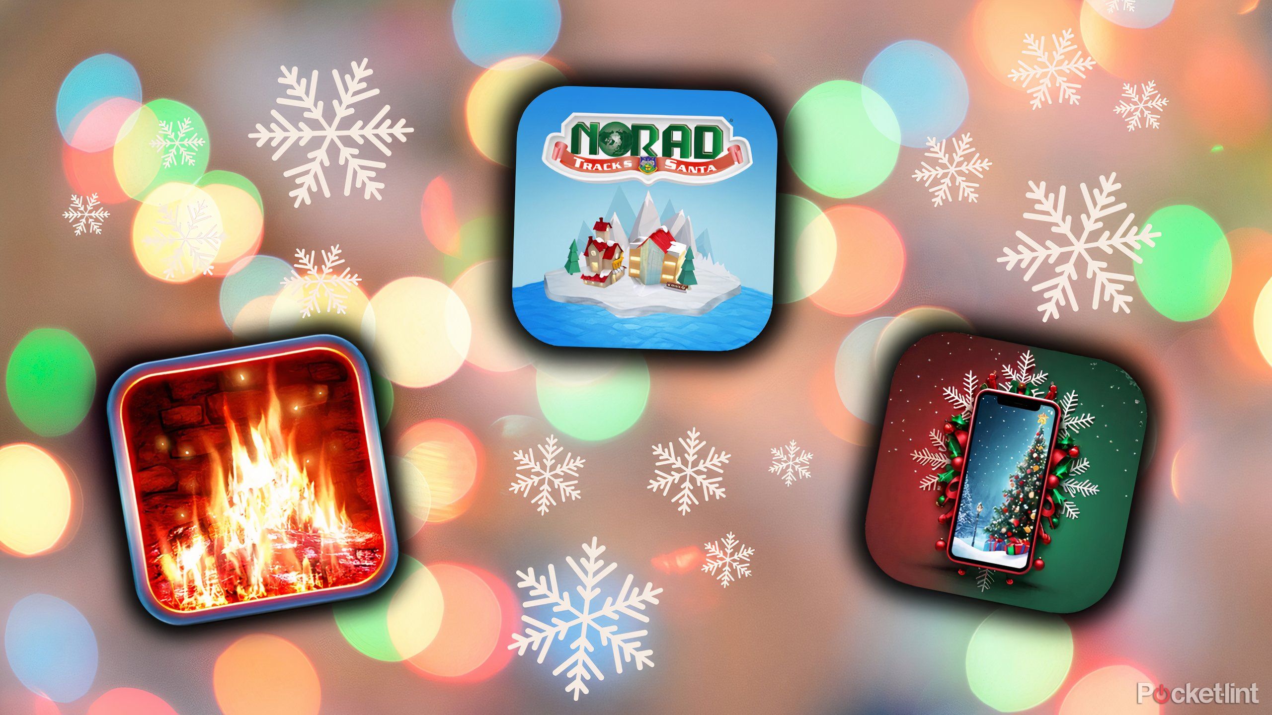 Top festive apps header