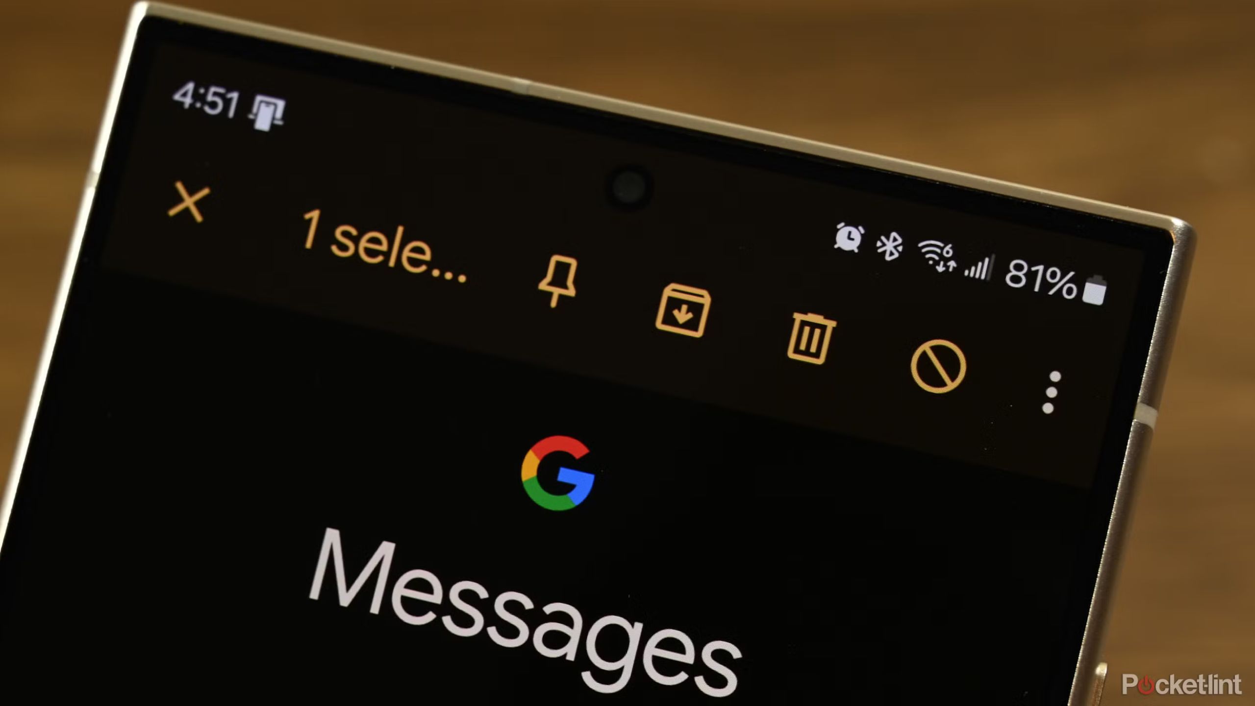 Google Messages Pin Conversation