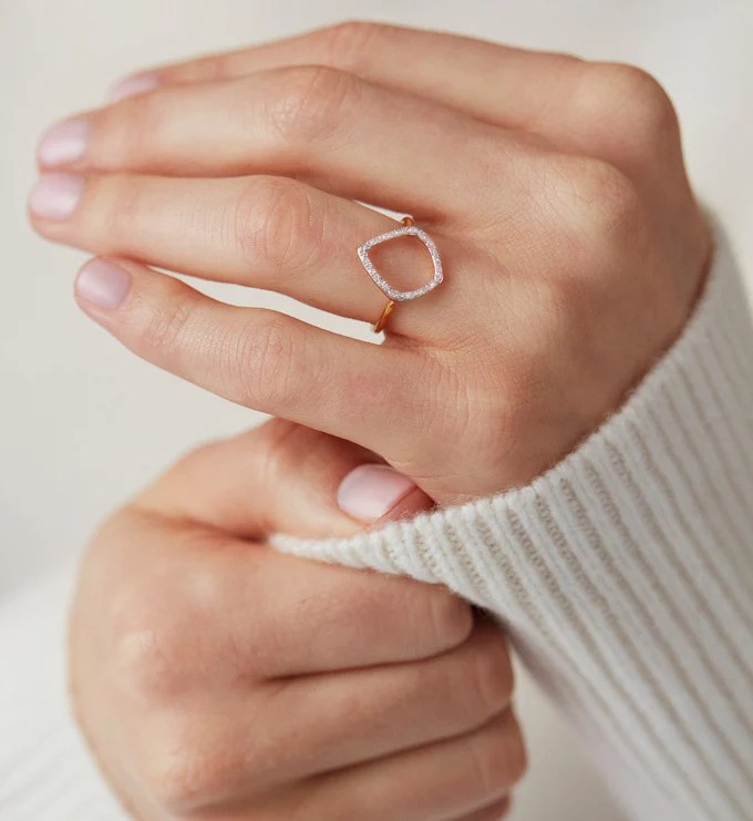 best jewellery 2024: Riva Diamond Hoop Ring