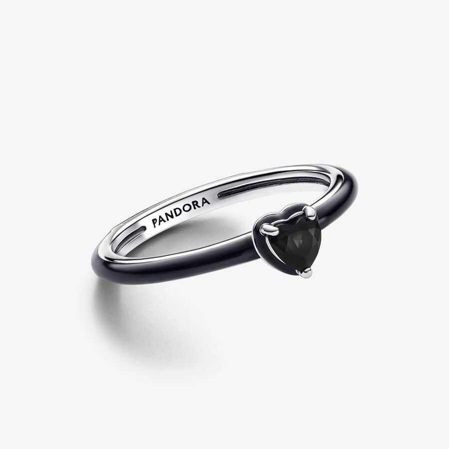 best jewellery 2024: Pandora ME Black Chakra Heart Ring