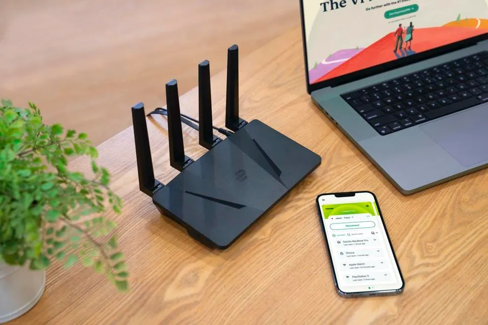 ExpressVPN Aircover router