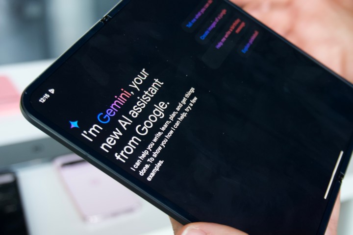 Gemini running on the Google Pixel 9 Pro Fold.