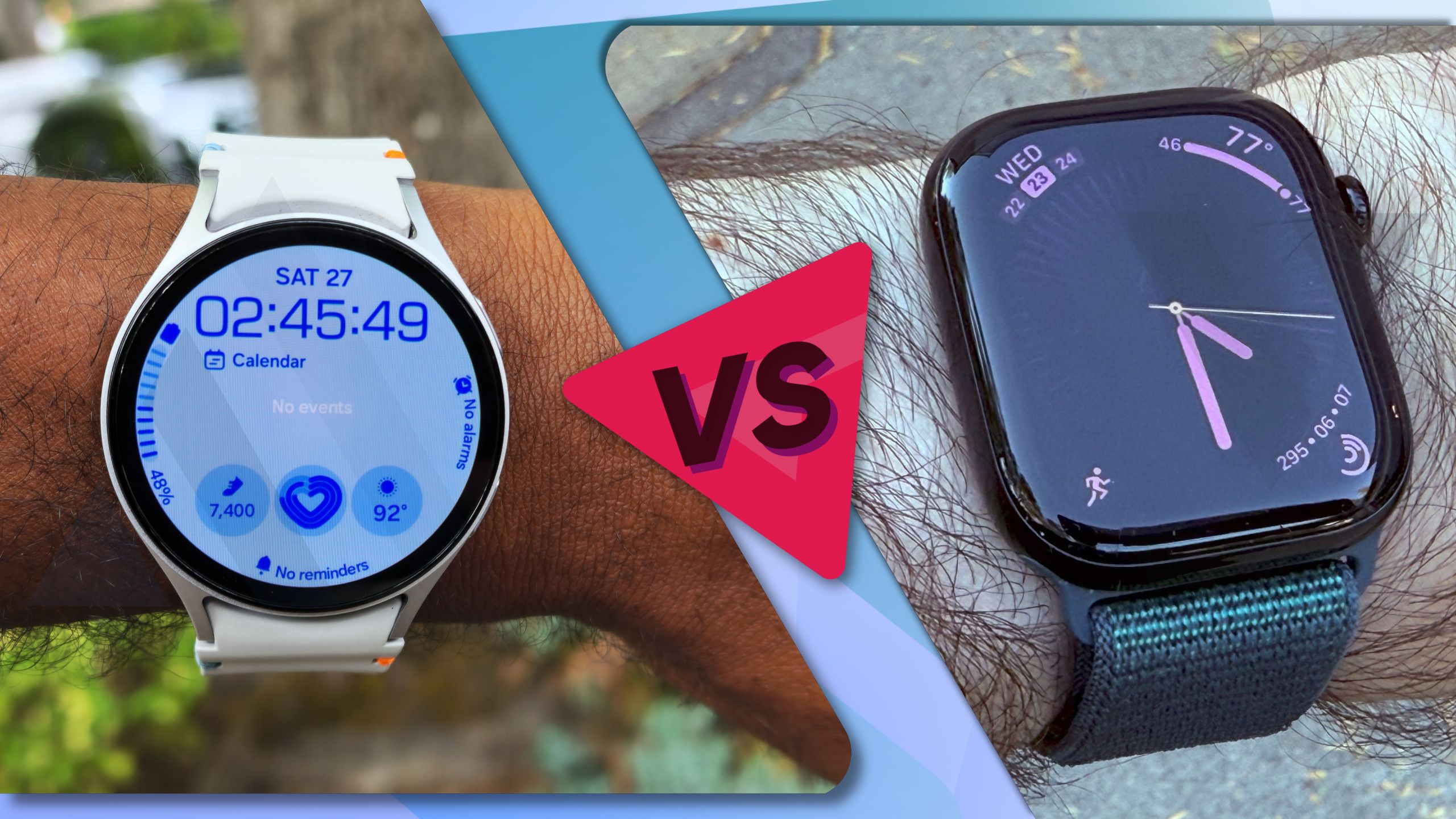 samsung galaxy watch 7 vs apple watch series 10