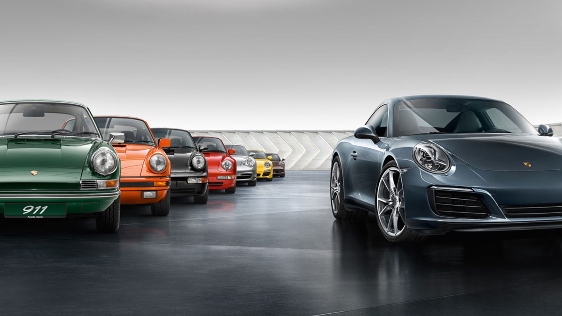 Porsche 911 Generation Lineup