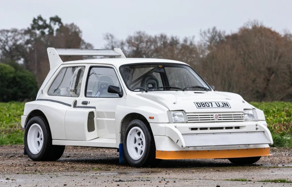 The car retains its original dashboard and beautiful all-original paintwork