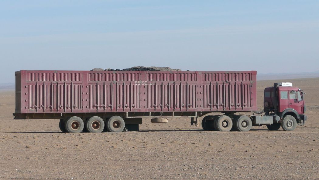 A Chinese coal truck, in 2010. Photo: Wikicommons. 