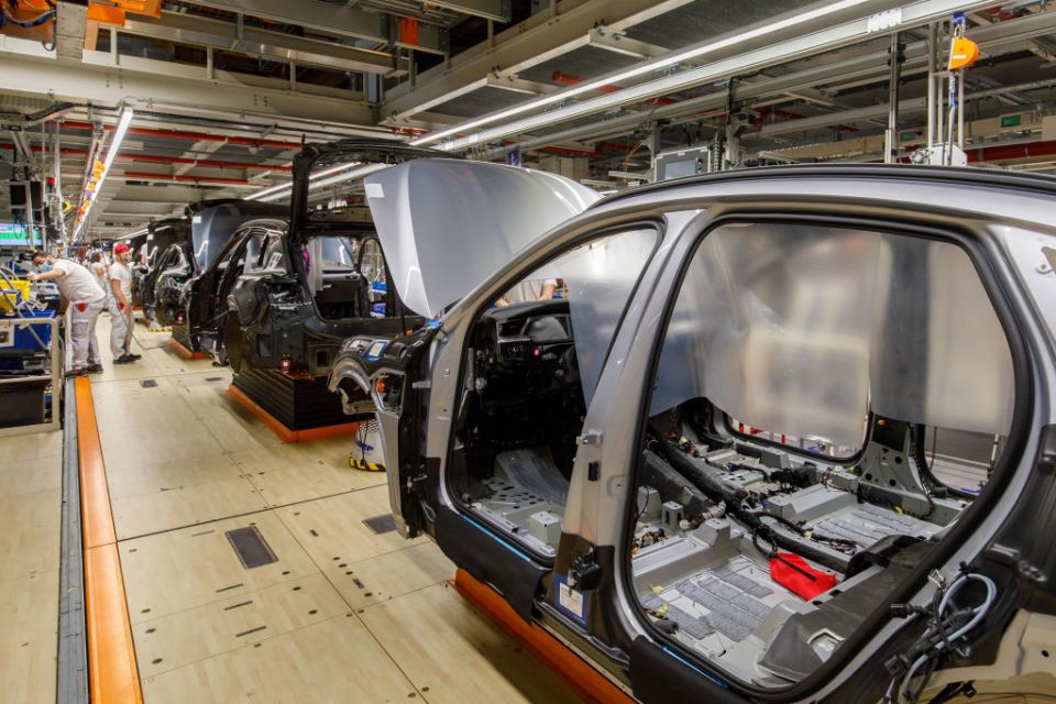 Inside the Audi factory