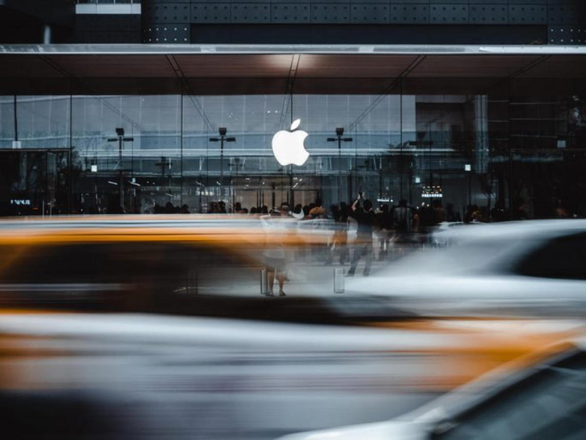 An Apple Store