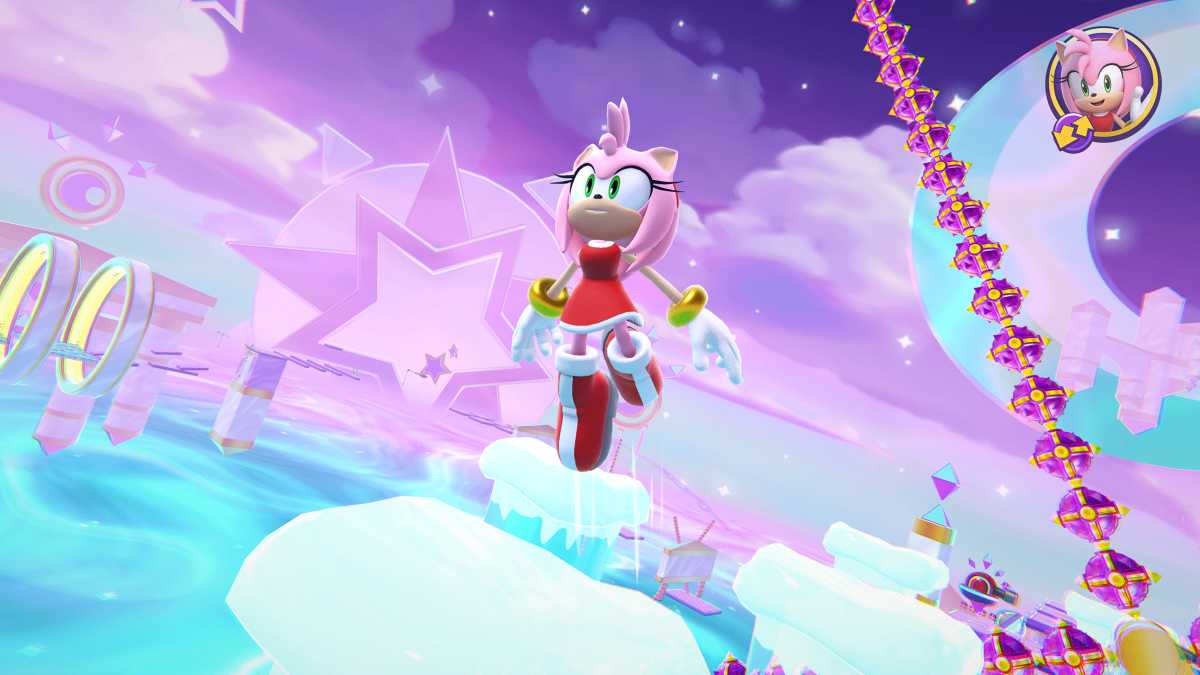 Amy Rose in Sonic Dream Team