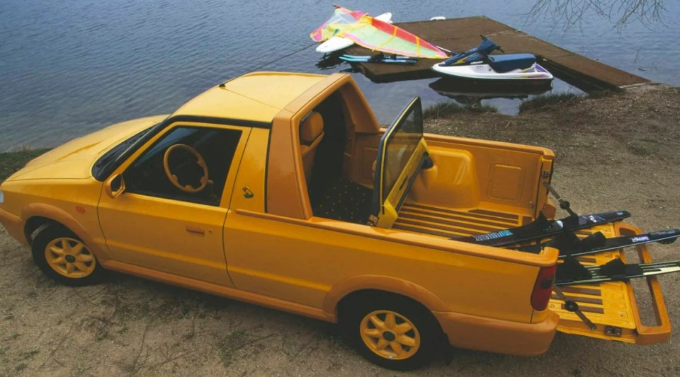 Only 4,000 Skoda Felicia Fun models were built