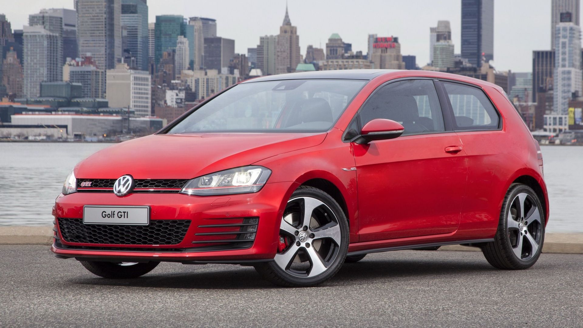 Red 2015 Volkswagen GTI