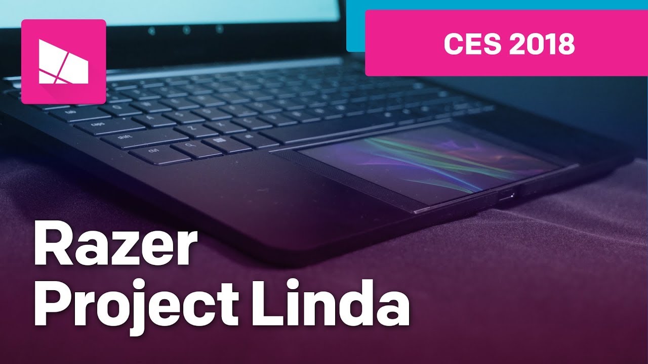 Razer Project Linda hands-on from CES 2018 - YouTube