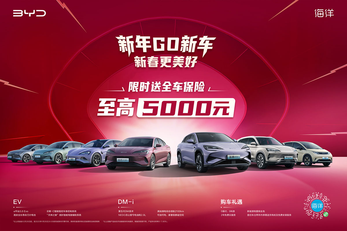 BYD offers free car insurance for Ocean lineup in year-end sales push-CnEVPost