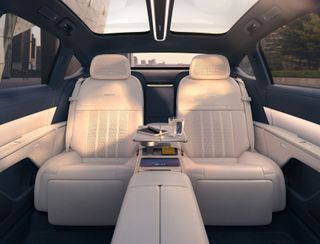 The interior of the Nio ET9