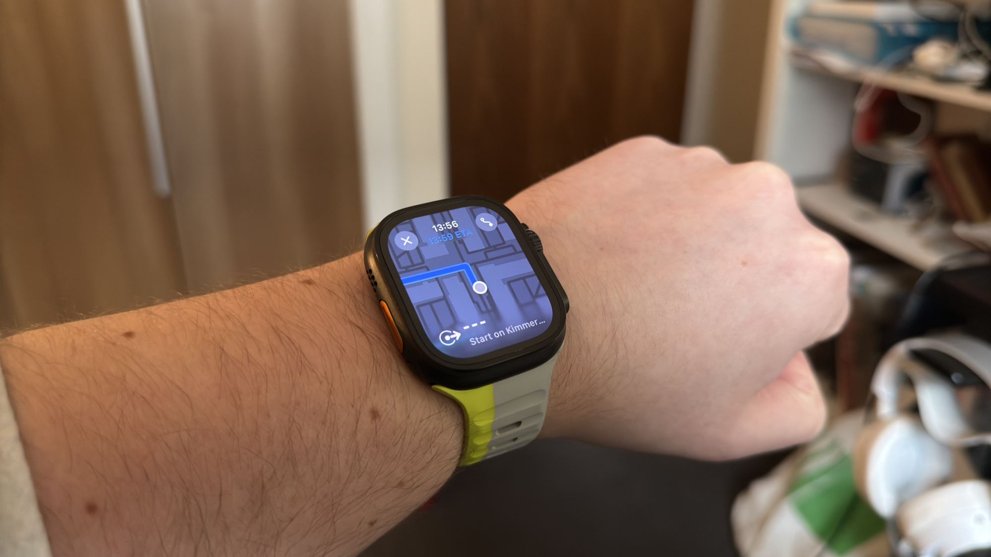 maps on apple watch