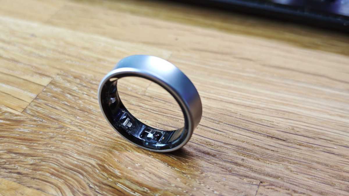 Samsung Galaxy Ring review Titanium Silver 3