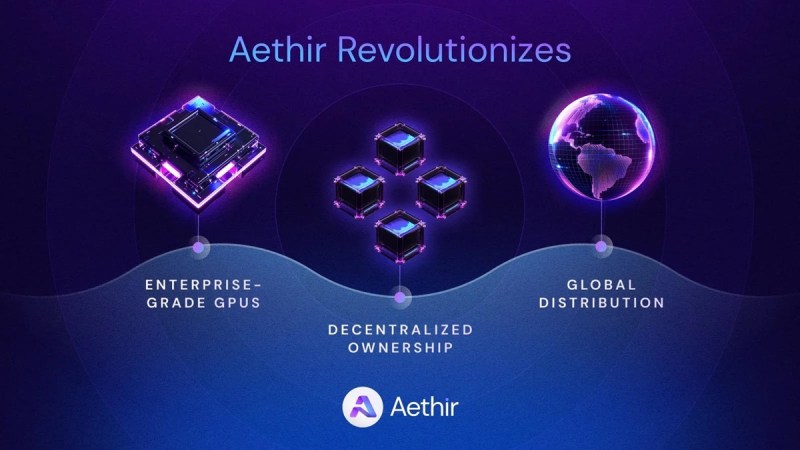 Aethir offers GPUs as a service in the cloud for Web3 gaming.