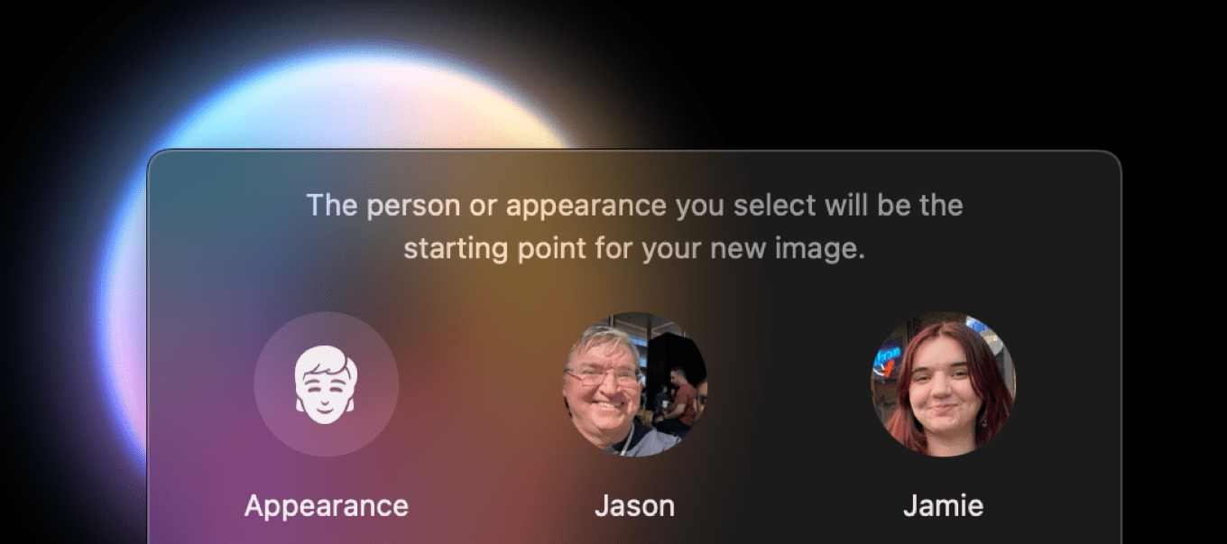 Appearance dialog