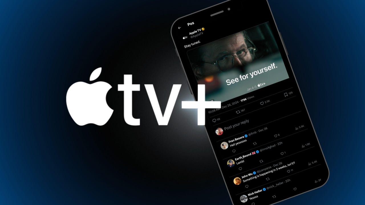 Apple TV+ on a phone