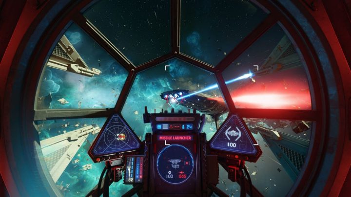 Gameplay from Star Wars: Squadrons.