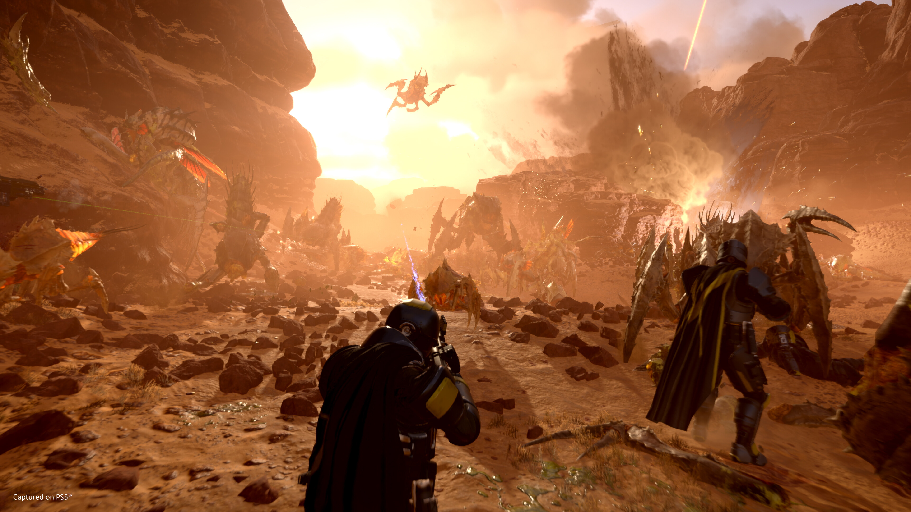 Helldivers 2 promotional screenshot