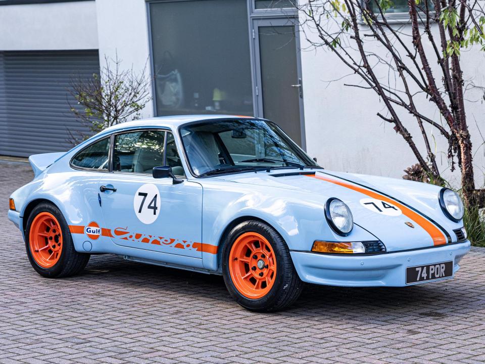 A unique, modified Porsche 911 has hit an auction for £200,000