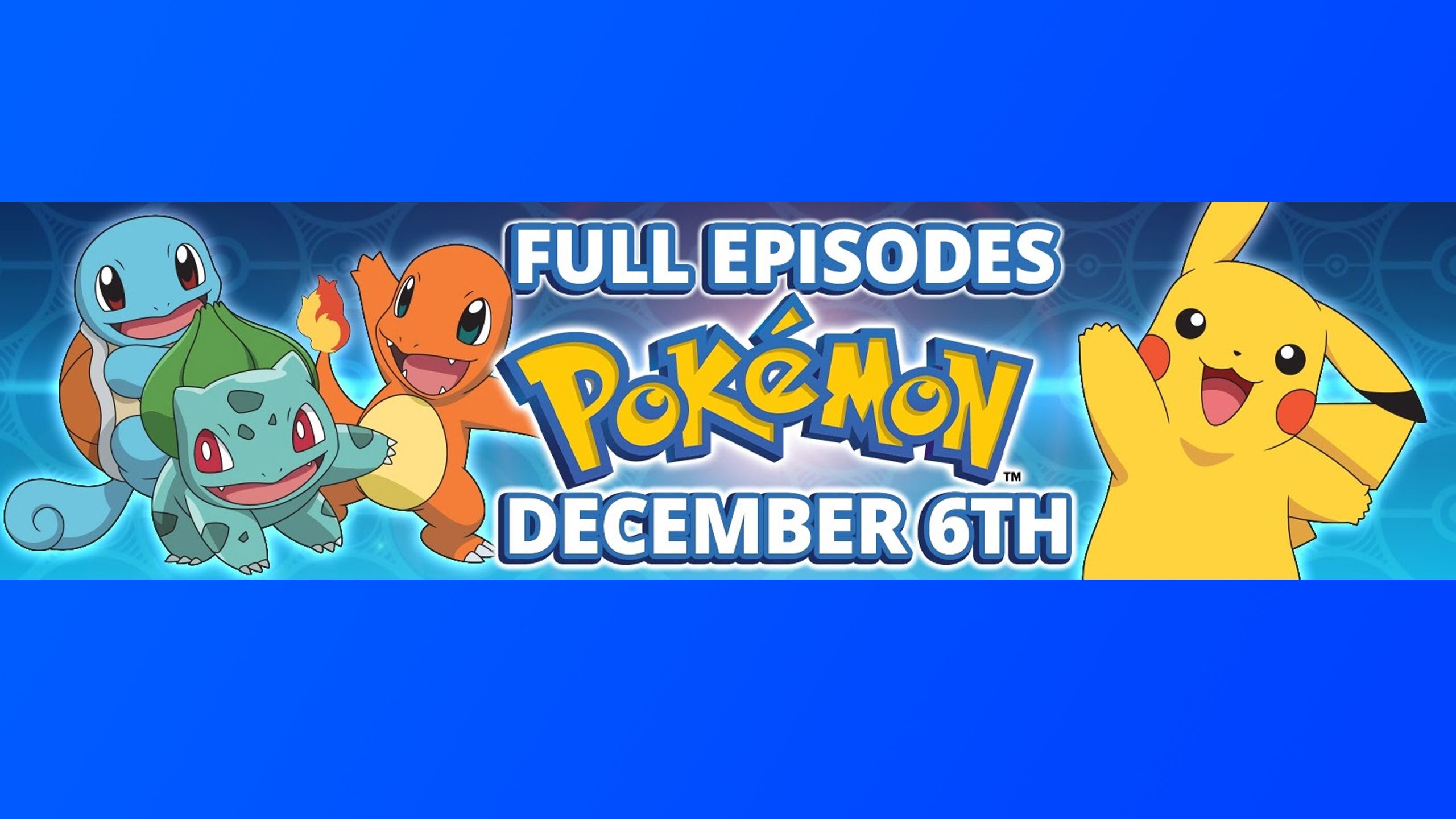 Pokemon TV YouTube channel banner