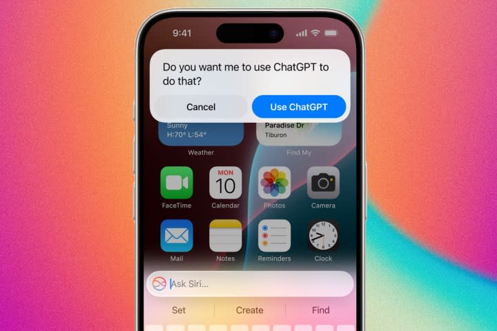 ChatGPT integration on iPhone