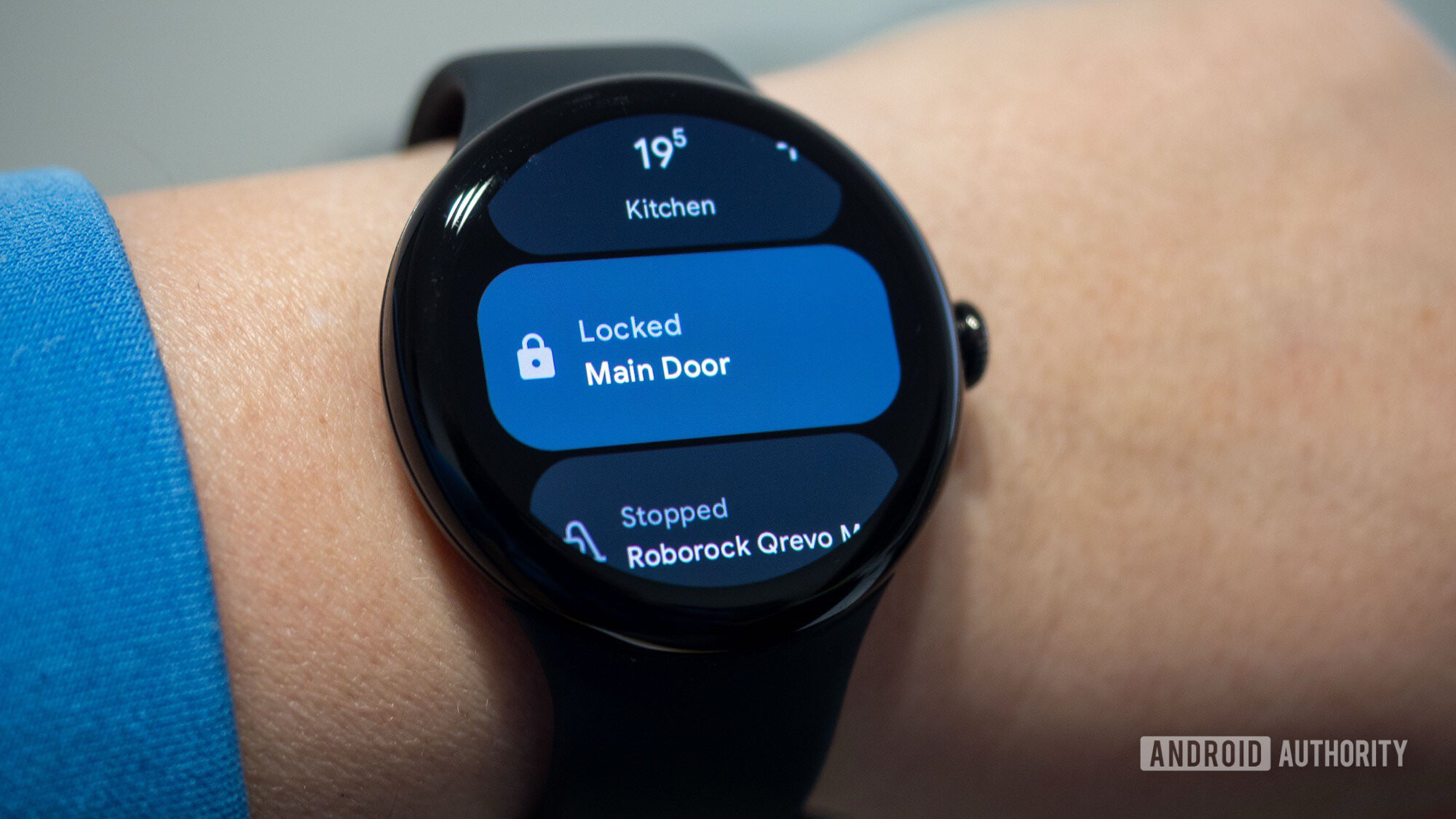 google smart home panel pixel watch