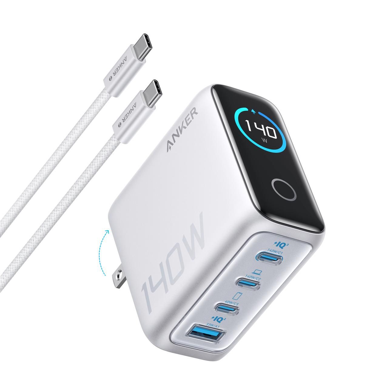 Anker wall charger white