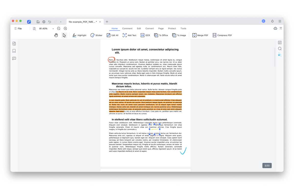 Tenorshare PDNob PDF Editor Screenshot 3