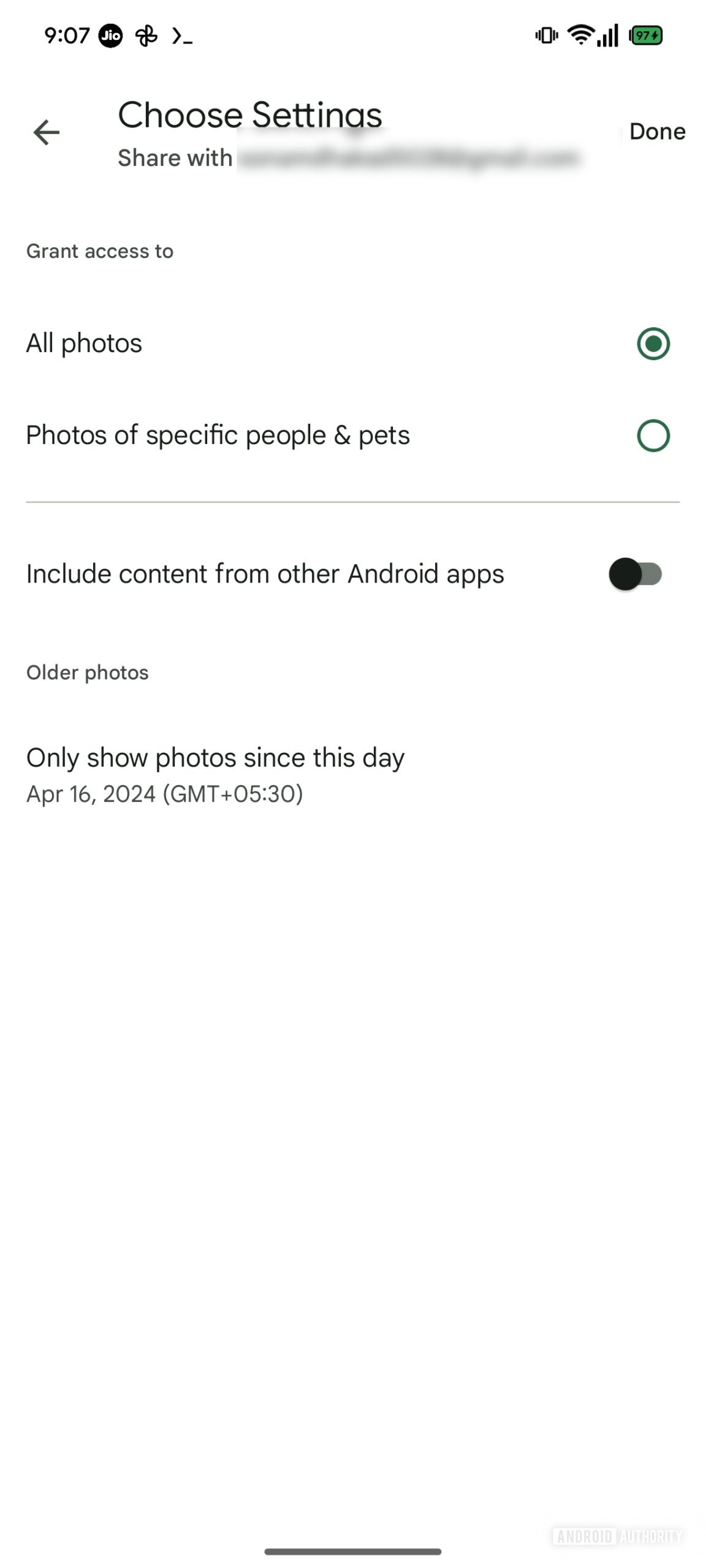 Google Photos third party partner sharing 1